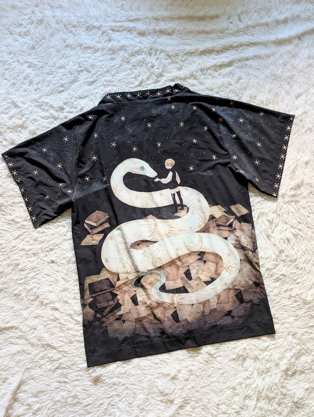 🔴SALE! Blackmilk The Snake and The Boy Kimono Style Flowy Witchy Gothic Robe - Picture 9 of 16